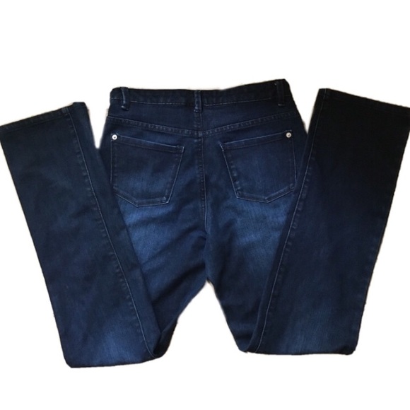 FDJ Olivia Dark-Wash High-rise Straight-Leg Jeans - Picture 6 of 9